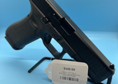 Glock, G17 Gen5, 9mm $549.99