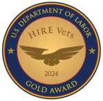 HIRE vets 2024 gold award